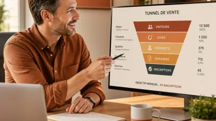 Tunnel de vente pour organisme de formation